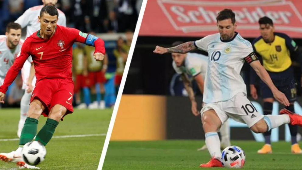 Cristiano Ronaldo y Lionel Messi, dos fuera de serie.