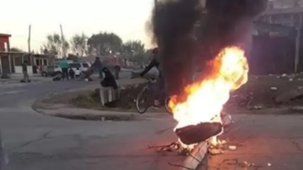 Prisión efectiva para un hombre por cortar una calle en Las Heras