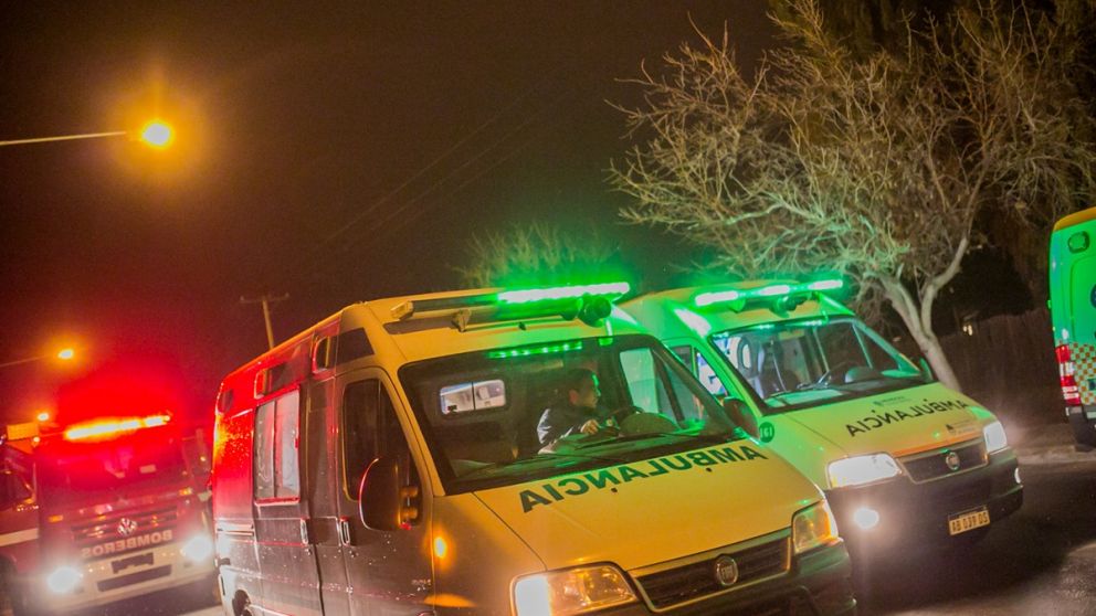 Tres personas resultaron heridas durante un fuerte choque en el centro de Malargüe