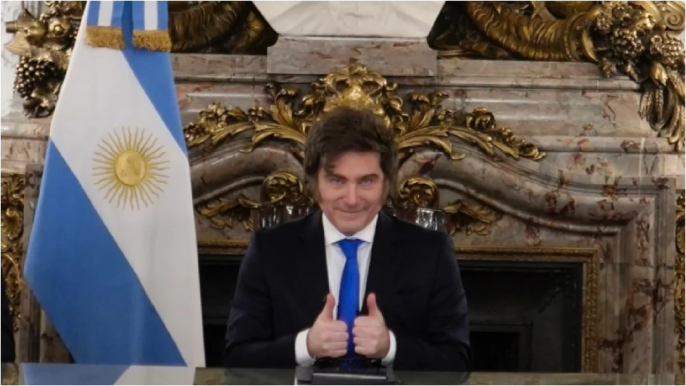 El presidente Javier Milei. / NA