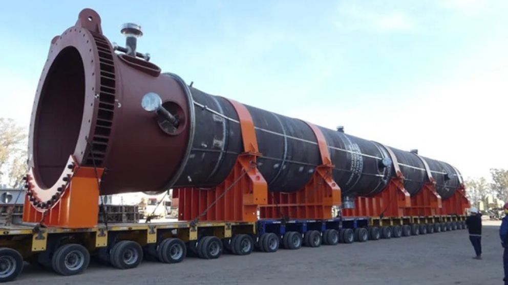 Cómo será el operativo de la Policía Vial de Mendoza para trasladar el reactor más pesado fabricado en Argentina