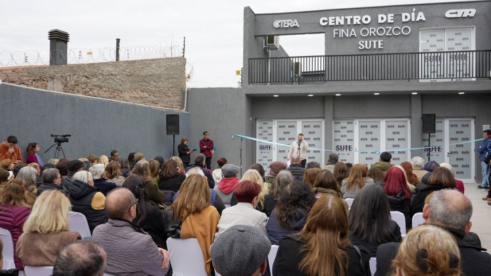 Este viernes 15 de agosto el SUTE inaugur� el Centro de D�a para trabajadores de la educaci�n jubilados