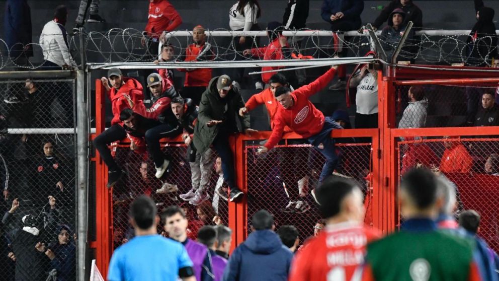 Los lamentables incidentes ocurridos en Avellaneda.
