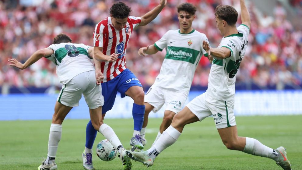 Atlético de Madrid empató 1-1 con Elche y prolongó su flojo inicio en la LaLiga