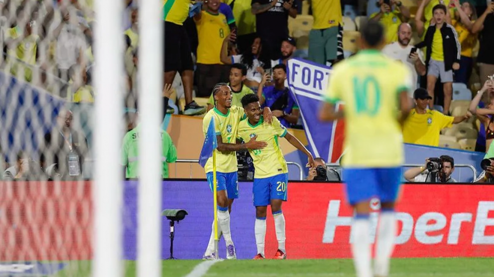 Brasil pasó por arriba a Chile.