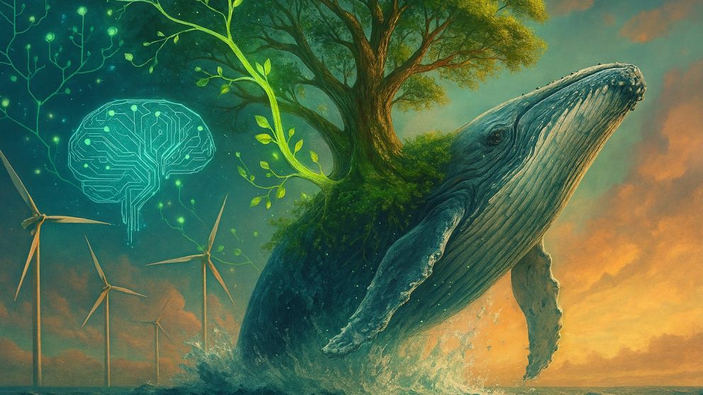 Inteligencia artificial: en Latinoamérica las ballenas son fuentes de inspiración