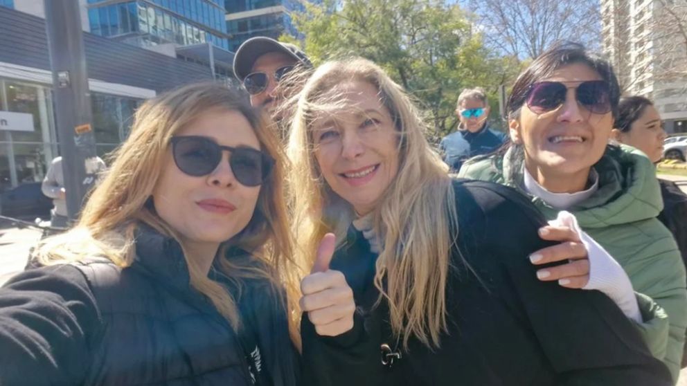 Blindada por militantes, Karina Milei evit� responder preguntas del periodismo