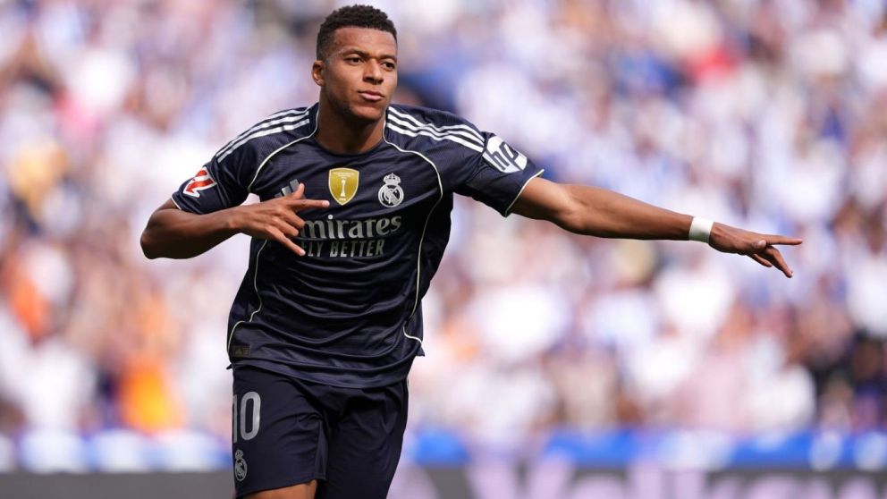 Kylian Mbappé abrió el marcador para el Merengue.