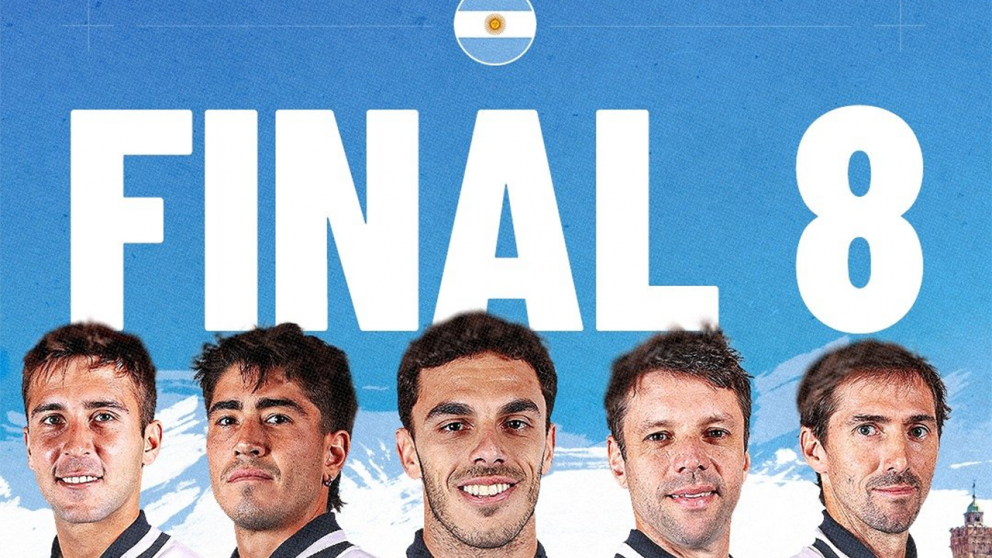 Argentina debutará en cuartos de final ante Alemania en Bolonia.