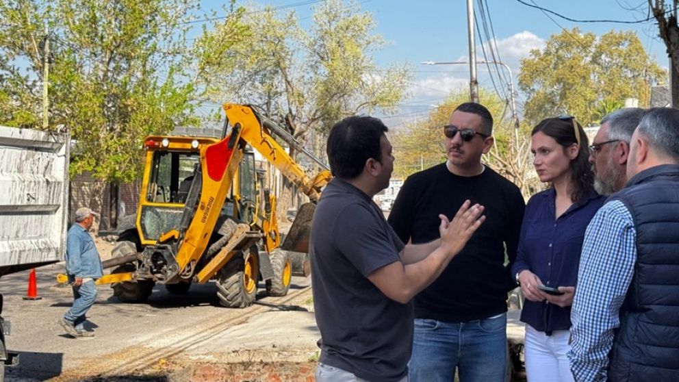 Las Heras avanza en la limpieza del colector Maza: retirar�n m�s de 80 toneladas de residuos