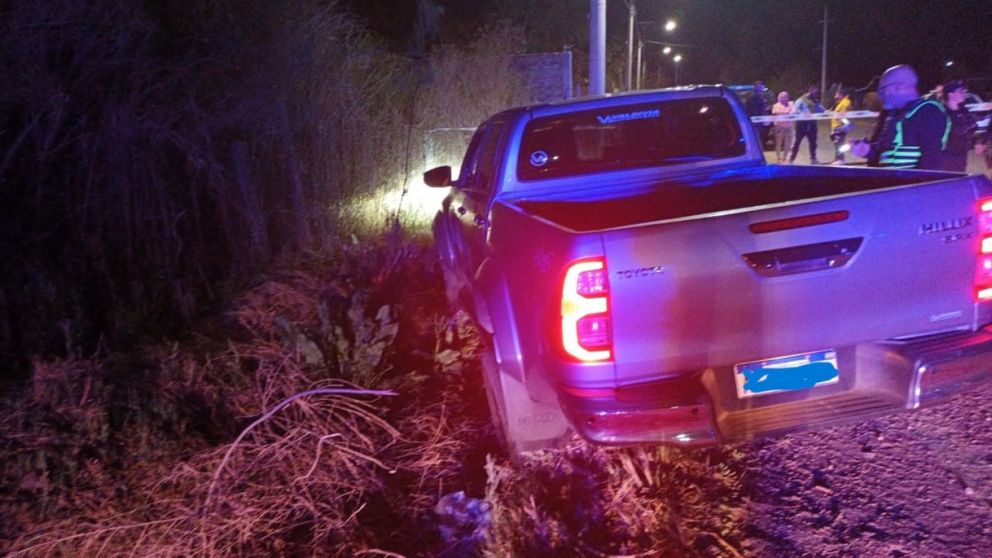 Las Heras: asesinaron a un hombre dentro de su camioneta