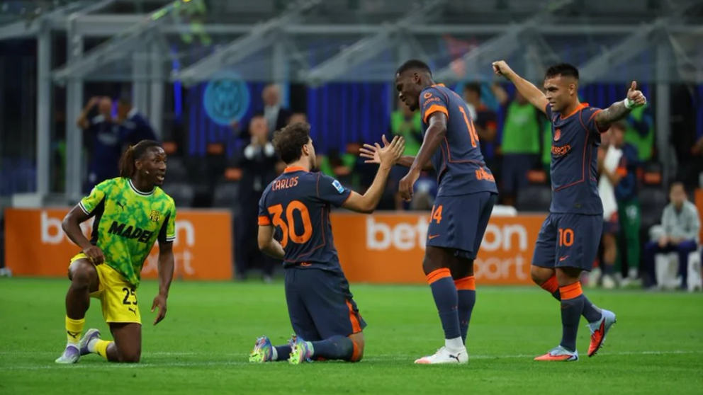El Inter de Lautaro Martínez volvió a la victoria en Serie A ante Sassuolo.