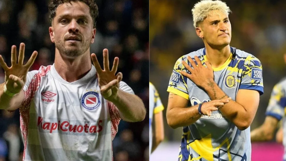 Argentinos le ganó a Banfield y Rosario con Talleres empataron en un duelo picante.