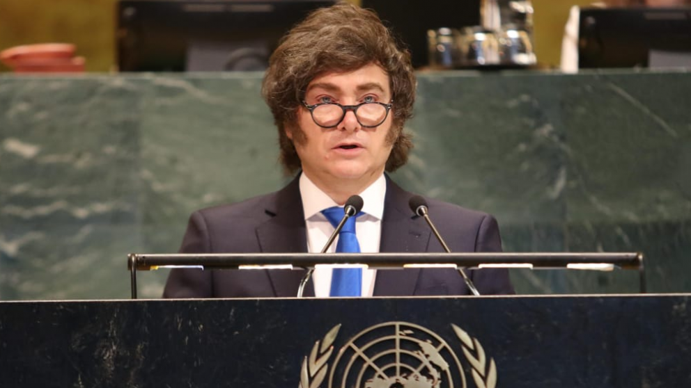 En su exposición en la ONU, Milei presionó a Venezuela y pidió que libere al gendarme Nahuel Gallo