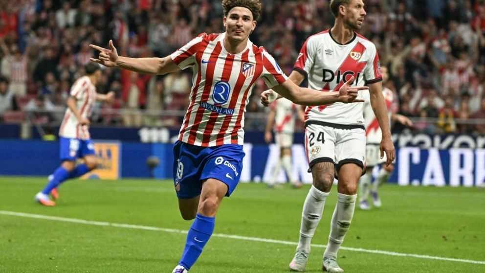 El cordob�s fue clave en el triunfo Colchonero.
