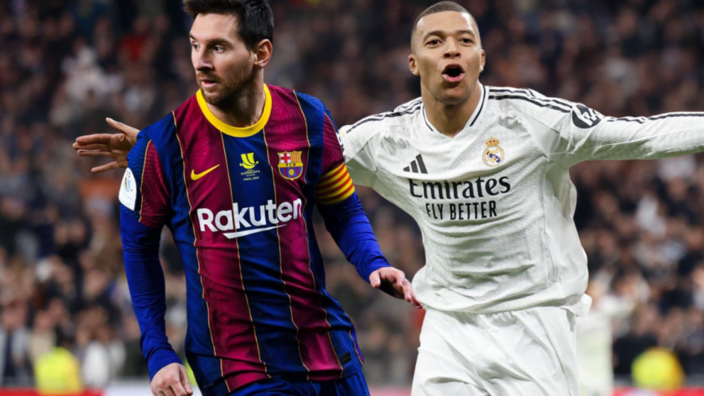 Messi y Mbappé, dos fenómenos del fútbol mundial.