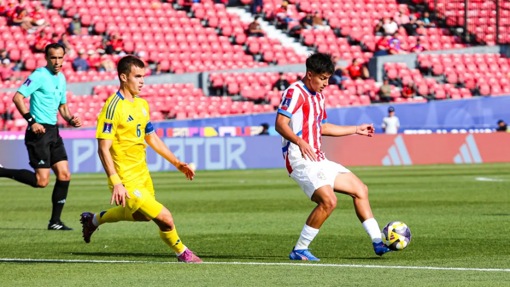 Ucrania superó a Paraguay y quedó como líder del Grupo B del Mundial Sub 20