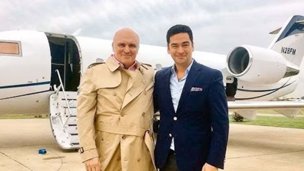 José Luis Espert y Fred Machado / X