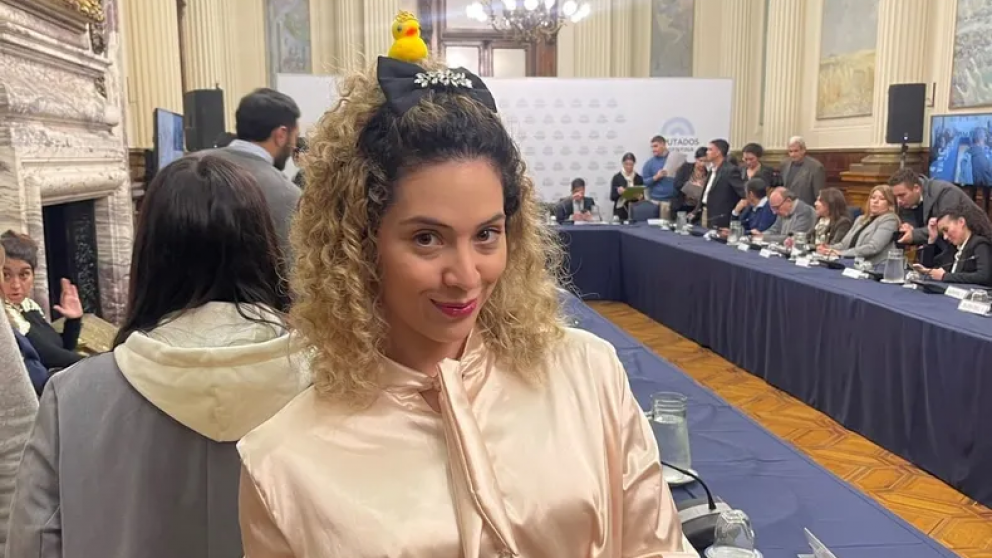 Ahora Lourdes Arrieta va contra Milei por la posible “disolución del IOSFA”