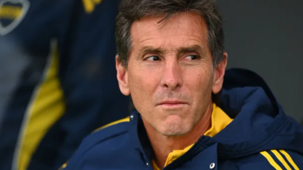 Claudio �beda, director t�cnico de Boca.
