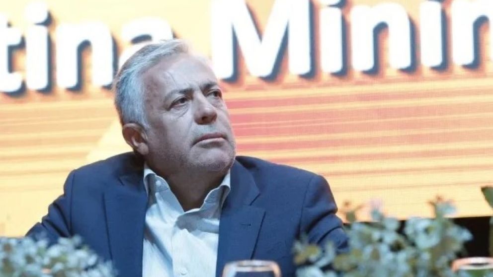Alfredo Cornejo, durante la Argentina Mining Cuyo 2025.