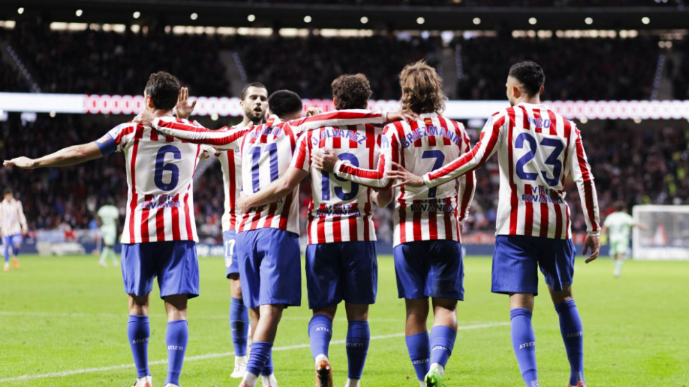 El equipo del Cholo entró en racha. Lleva cuatro victorias al hilo.