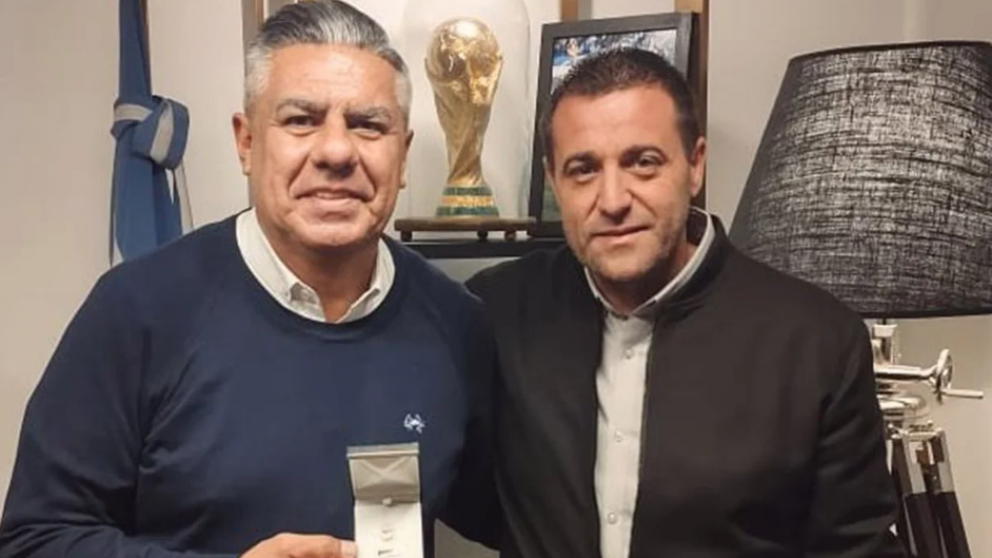 Claudio Tapia y Pablo Toviggino.