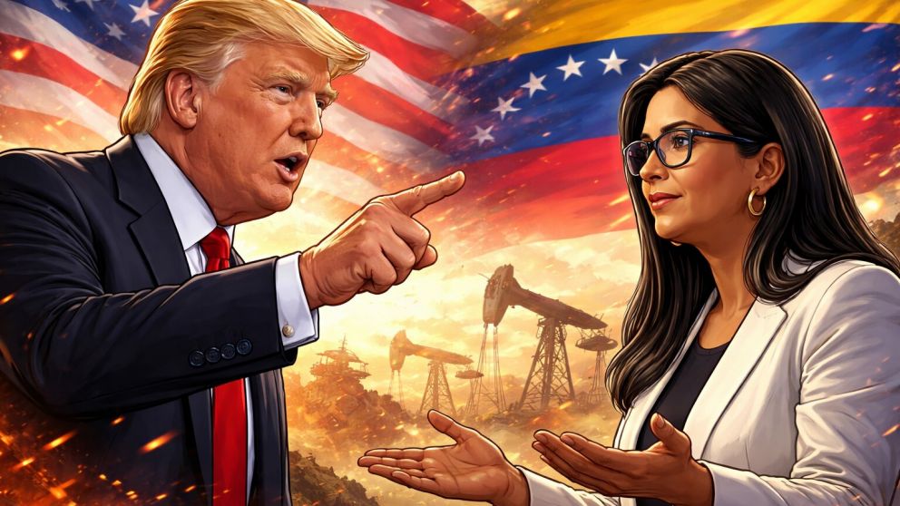 Aseguran que Delcy Rodriguez había ofrecido colaborar con EEUU una vez capturado Maduro