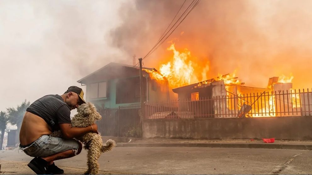 La Canciller�a argentina expres� solidaridad con Chile por los incendios y ofreci� colaboraci�n