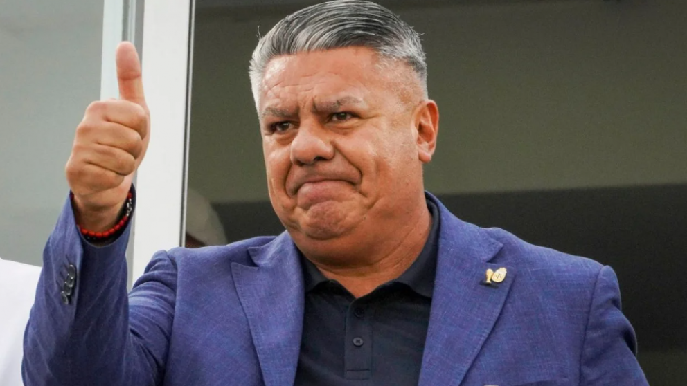El presidente de la AFA, Claudio “Chiqui” Tapia.
