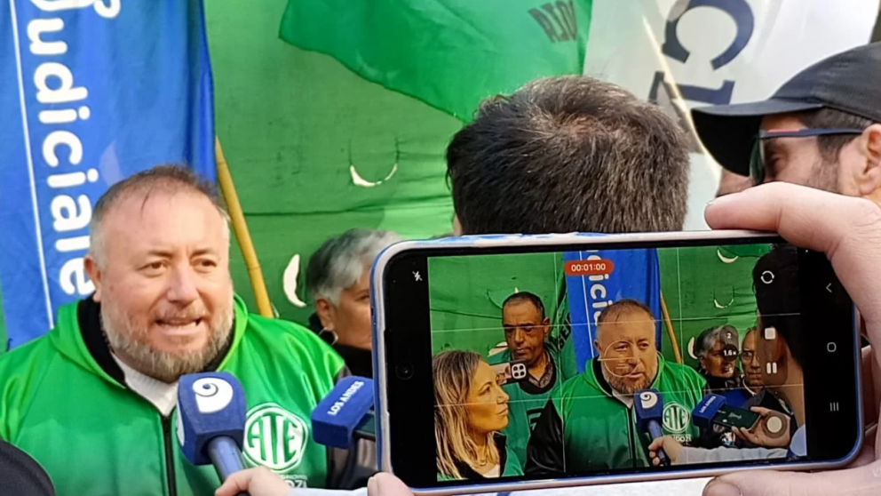Roberto Macho denunció “prácticas antisindicales y persecutorias” por parte del Gobierno provincial