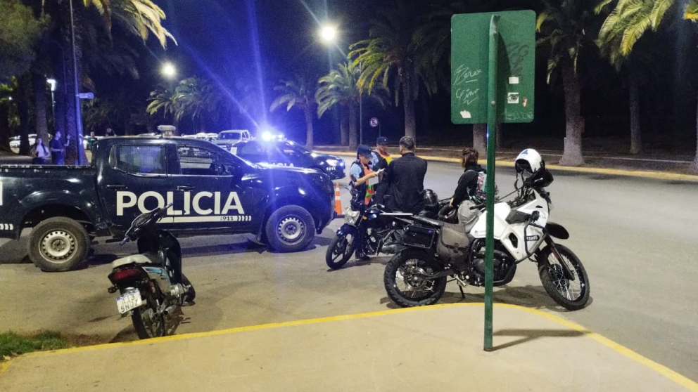 Guaymall�n: la Polic�a secuestr� motos robadas y detuvo a 3 personas (incluido un menor)