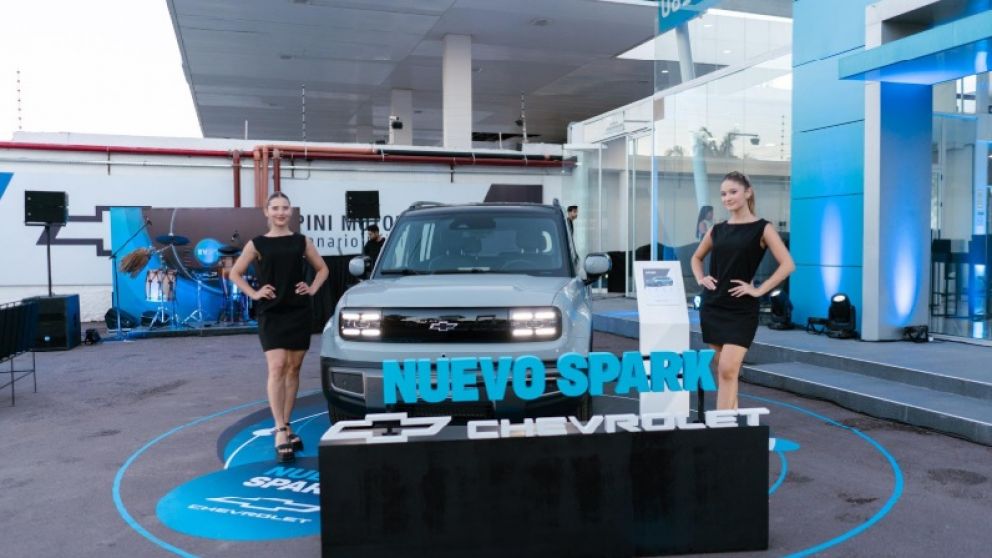 La presentaci�n del Spark 100% el�ctrico 
