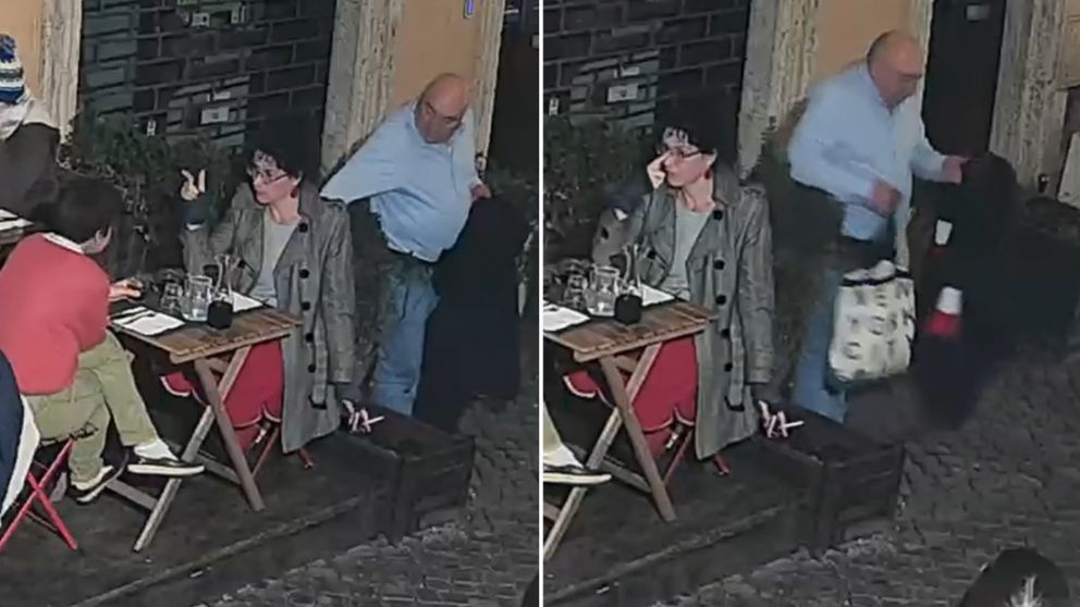 Robo sigiloso: ladrón desvalija a una comensal en plena terraza