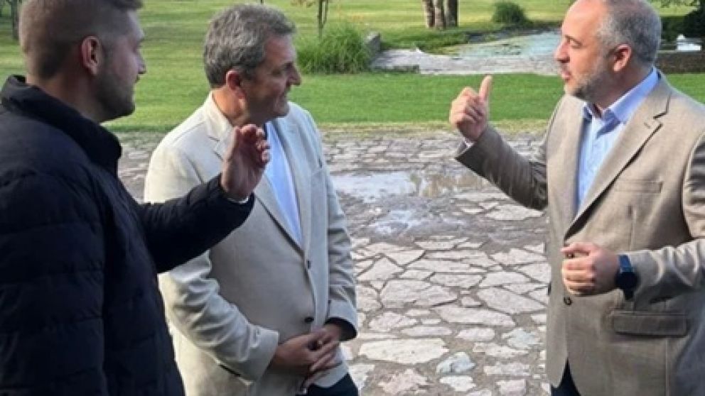 Y un día reapareció Sergio Massa… en Mendoza