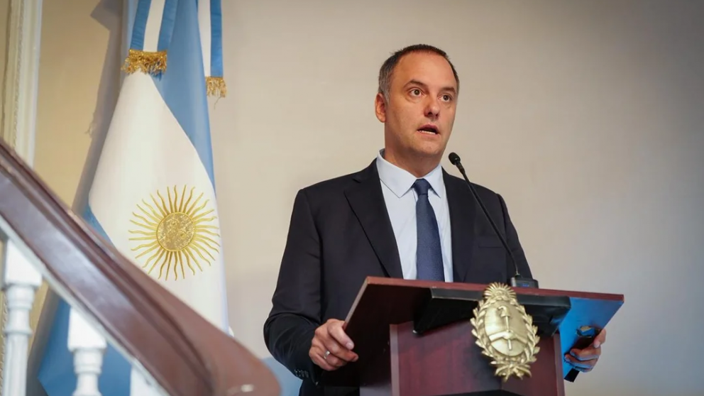 El jefe de Gabinete, Manuel Adorn