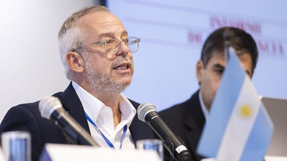 Mart�n Etchevers, el presidente de Adepa, durante la 190 Jornadas de Directores. / Camila Ferrer Pose y ADEPA
