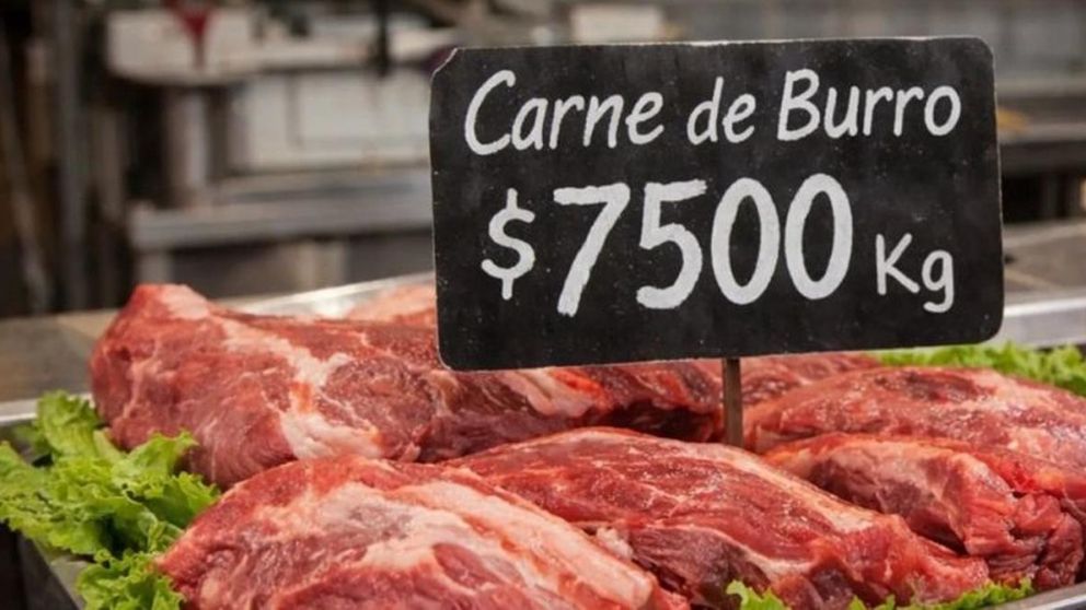 Argentina, donde el asado se volvi� un lujo y el burro una opci�n