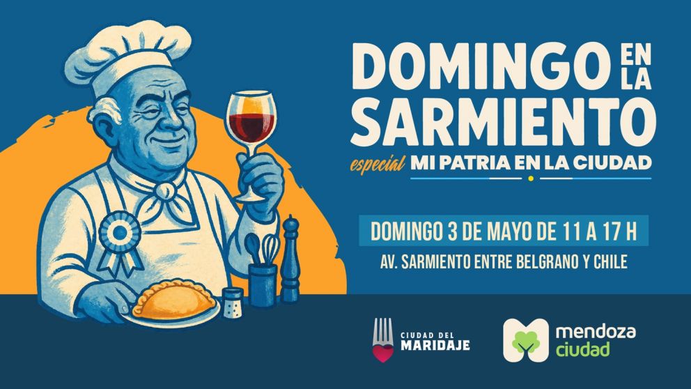 Domingo en la Sarmiento presenta su edición especial “Mi Patria en la Ciudad” (de Mendoza)