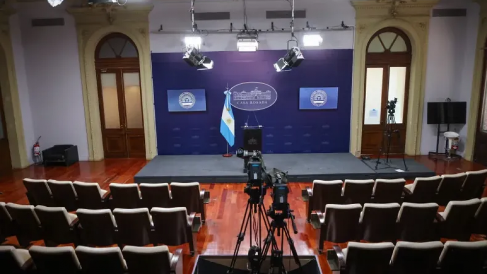 Reabren la Sala de prensa en Casa Rosada y vuelven las conferencias de Adorni