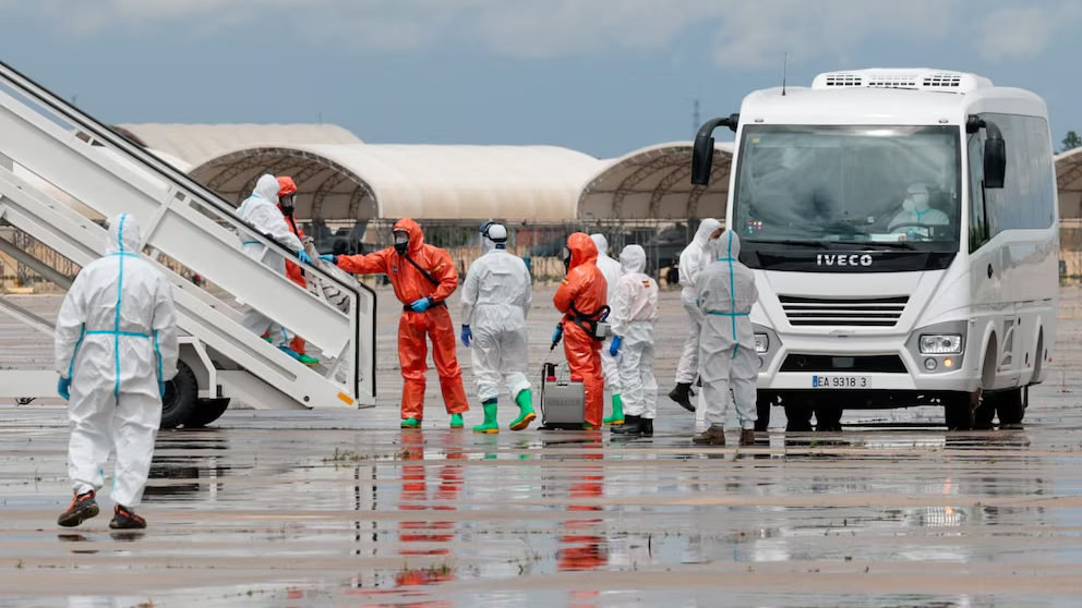 Hantavirus: España extendió a más de 40 días la cuarentena para los pasajeros evacuados del MV Hondius