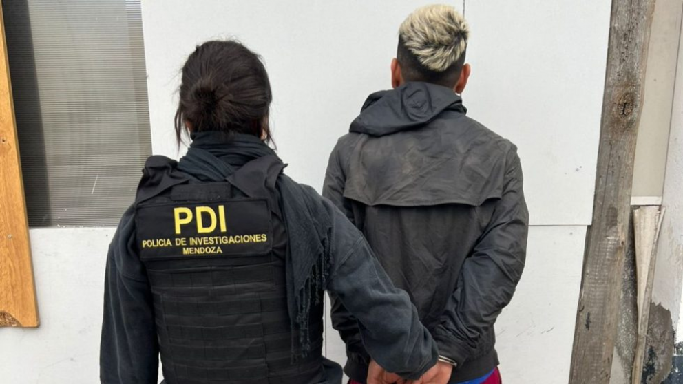 Detuvieron a un hombre a acusado de perpetrar un sangriento homicidio en Godoy Cruz