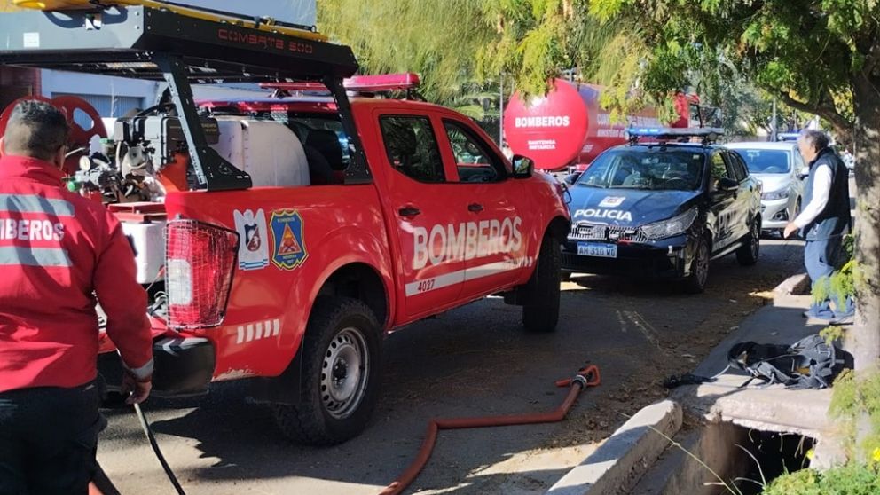 Incendio en una vivienda de Guaymallén: una mujer sufrió intoxicación leve