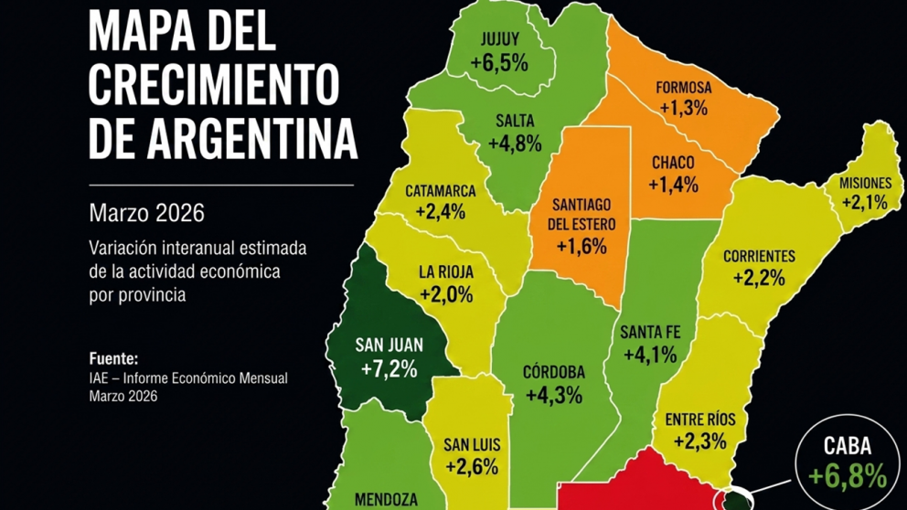 Se viralizó un mapa falso al que le faltan Tucumán y las Malvinas.