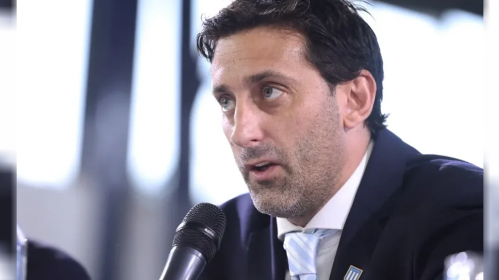 Diego Milito es presidente de Racing desde diciembre de 2024.