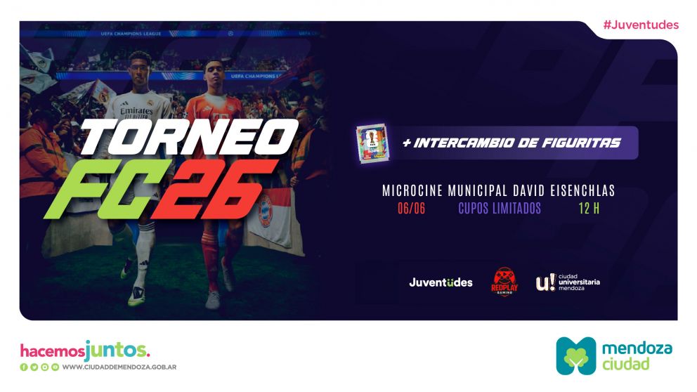 El “Torneo Recreativo FC 26”, una iniciativa pensada especialmente para que jóvenes de la capital compartan un espacio de recreación, dinamismo y participación.