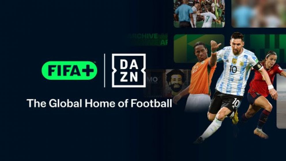 Una alianza estratégica: FIFA+ estará disponible de manera exclusiva en DAZN.