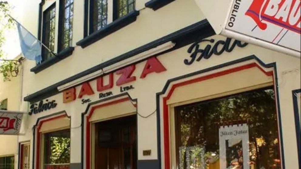 La firma emblem�tica de pastas "Fideos Bauza" 