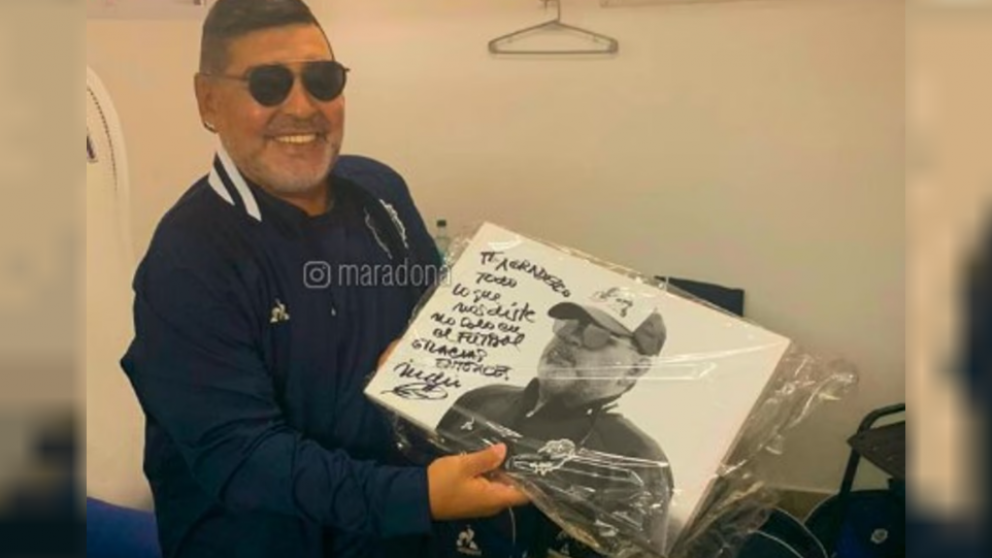 La familia de Diego Armando Maradona despidió al "Indio" Solari