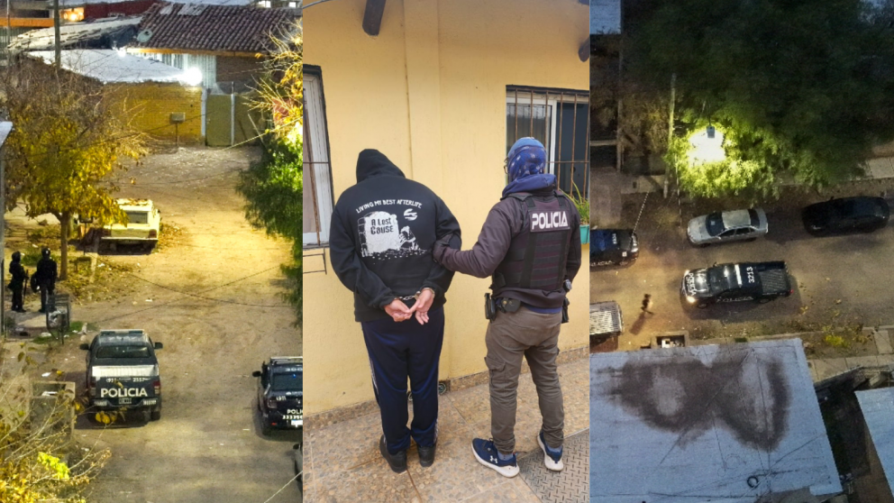 Nueve detenidos, secuestro de drogas y armas: todo lo que dejó un nuevo mega operativo en Ciudad